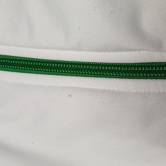 Adidas Originals Firebird Trefoil Track Jacket Green & White Ombre Men's Large - Picture 3 of 16